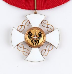 Italia, Regno,Ordine della Corona d'Italia, Insegna da Commendadore  - Asta Militaria, Ordini cavallereschi, Napoleonica - Associazione Nazionale - Case d'Asta italiane