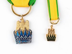 Ordine della Corona di ferro  - Asta Militaria, Ordini cavallereschi, Napoleonica - Associazione Nazionale - Case d'Asta italiane