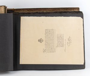 Album ricordo della Grande Guerra  - Asta Militaria, Ordini cavallereschi, Napoleonica - Associazione Nazionale - Case d'Asta italiane