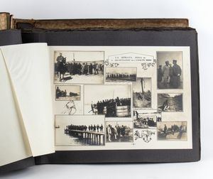Album ricordo della Grande Guerra  - Asta Militaria, Ordini cavallereschi, Napoleonica - Associazione Nazionale - Case d'Asta italiane