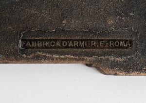 Placca in bronzo  - Asta Militaria, Ordini cavallereschi, Napoleonica - Associazione Nazionale - Case d'Asta italiane