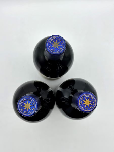 Tenuta San Guido, Sassicaia, 1996-1997-1998  - Asta Vini Rossi: grandi etichette d'Italia e Francia. Con una selezione di vini bianchi e champagne - Associazione Nazionale - Case d'Asta italiane