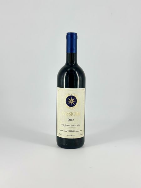 Tenuta San Guido Bolgheri, Sassicaia, 2013  - Asta Vini Rossi: grandi etichette d'Italia e Francia. Con una selezione di vini bianchi e champagne - Associazione Nazionale - Case d'Asta italiane