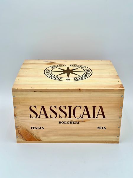 Tenuta San Guido Bolgheri, Sassicaia, 2016  - Asta Vini Rossi: grandi etichette d'Italia e Francia. Con una selezione di vini bianchi e champagne - Associazione Nazionale - Case d'Asta italiane
