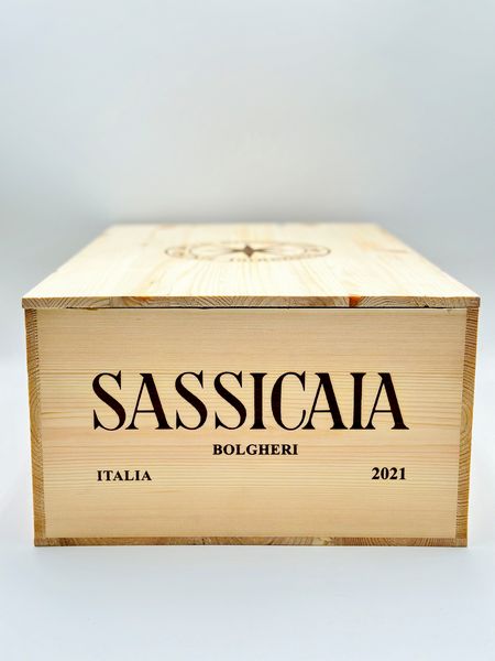 Tenuta San Guido Bolgheri, Sassicaia, 2021  - Asta Vini Rossi: grandi etichette d'Italia e Francia. Con una selezione di vini bianchi e champagne - Associazione Nazionale - Case d'Asta italiane