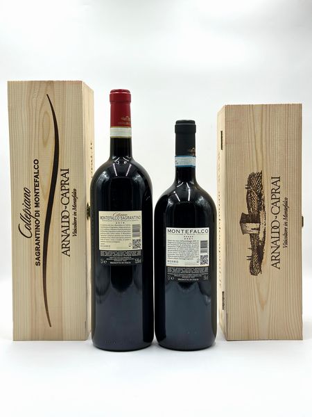 Arnaldo Caprai, Montefalco Sangrantino Collepiano - Montefalco Rosso  - Asta Vini Rossi: grandi etichette d'Italia e Francia. Con una selezione di vini bianchi e champagne - Associazione Nazionale - Case d'Asta italiane