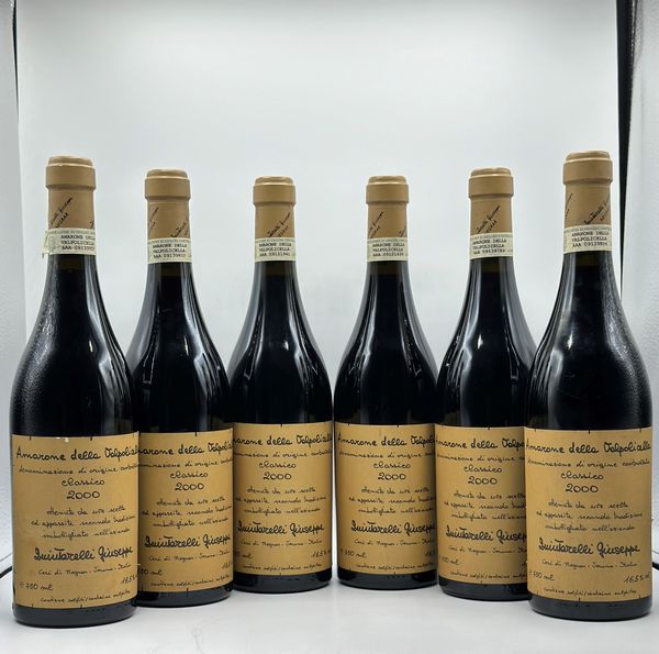 Giuseppe Quintarelli, Amarone della Valpolicella DOCG, 2000  - Asta Vini Rossi: grandi etichette d'Italia e Francia. Con una selezione di vini bianchi e champagne - Associazione Nazionale - Case d'Asta italiane