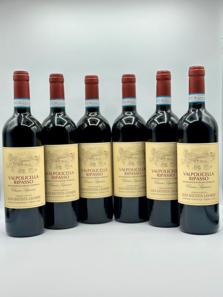 Lavarini Gian Battista, Valpolicella Ripasso, 2020  - Asta Vini Rossi: grandi etichette d'Italia e Francia. Con una selezione di vini bianchi e champagne - Associazione Nazionale - Case d'Asta italiane