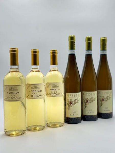 Selezione Italia Bianchi, Anselmi, Pieropan, 2020-2021  - Asta Vini Rossi: grandi etichette d'Italia e Francia. Con una selezione di vini bianchi e champagne - Associazione Nazionale - Case d'Asta italiane