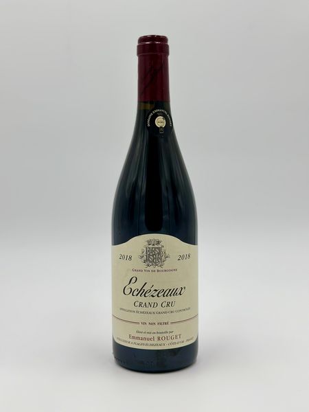 Emmanuel Rouget, Echezeaux Grand Cru, 2018  - Asta Vini Rossi: grandi etichette d'Italia e Francia. Con una selezione di vini bianchi e champagne - Associazione Nazionale - Case d'Asta italiane