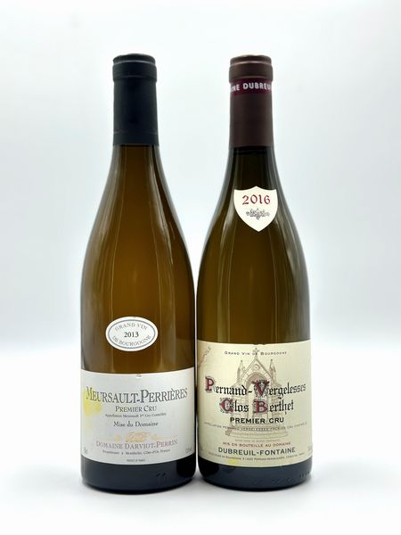 Domaine Darviot-Perrin, Les Perrieres - Pernand Vergelesses, Blanc Clos, 2013-2016  - Asta Vini Rossi: grandi etichette d'Italia e Francia. Con una selezione di vini bianchi e champagne - Associazione Nazionale - Case d'Asta italiane