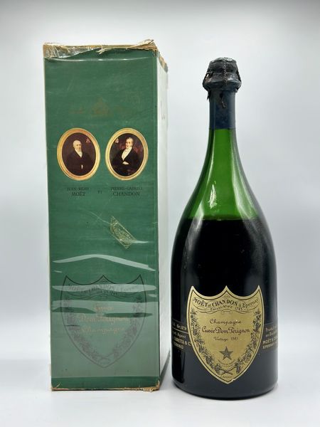 Mot & Chandon, Dom Prignon Brut Vintage 1961  - Asta Vini Rossi: grandi etichette d'Italia e Francia. Con una selezione di vini bianchi e champagne - Associazione Nazionale - Case d'Asta italiane