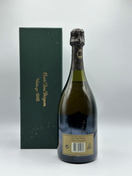 Mot & Chandon, Dom Prignon Brut Vintage 1995, 1995  - Asta Vini Rossi: grandi etichette d'Italia e Francia. Con una selezione di vini bianchi e champagne - Associazione Nazionale - Case d'Asta italiane