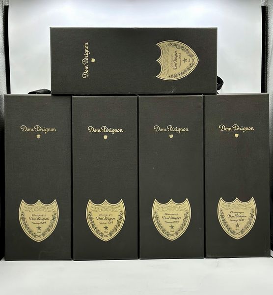 Moët & Chandon, Dom Pérignon Brut Vintage 2008-2009-2010-2012-2013  - Asta Vini Rossi: grandi etichette d'Italia e Francia. Con una selezione di vini bianchi e champagne - Associazione Nazionale - Case d'Asta italiane