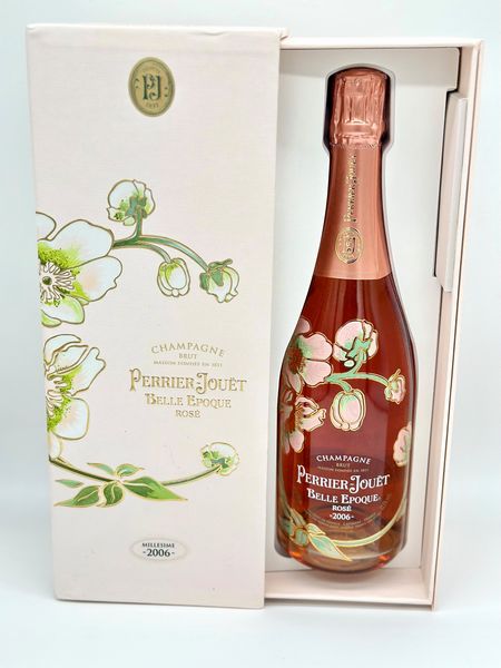 Perrier-Jout, Belle poque Fleur de Champagne Brut Ros 2006  - Asta Vini Rossi: grandi etichette d'Italia e Francia. Con una selezione di vini bianchi e champagne - Associazione Nazionale - Case d'Asta italiane