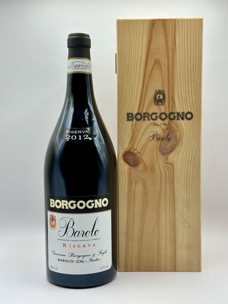 Giacomo Borgogno & Figli, Barolo Riserva  - Asta Vini Rossi: grandi etichette d'Italia e Francia. Con una selezione di vini bianchi e champagne - Associazione Nazionale - Case d'Asta italiane