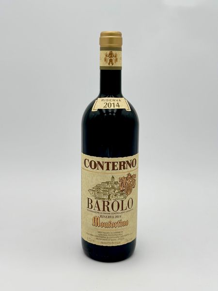Giacomo Conterno, Barolo Monfortino , 2014  - Asta Vini Rossi: grandi etichette d'Italia e Francia. Con una selezione di vini bianchi e champagne - Associazione Nazionale - Case d'Asta italiane
