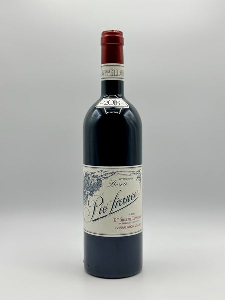 Giuseppe Cappellano, Barolo Otin Fiorin Pie Franco - Michet, 2016  - Asta Vini Rossi: grandi etichette d'Italia e Francia. Con una selezione di vini bianchi e champagne - Associazione Nazionale - Case d'Asta italiane