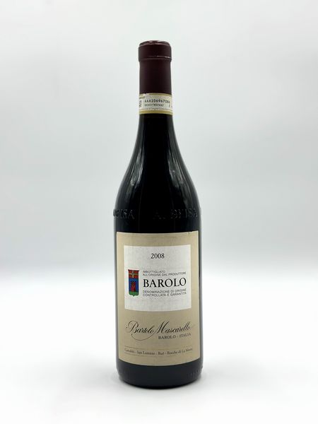 Giuseppe Mascarello, Barolo, 2008  - Asta Vini Rossi: grandi etichette d'Italia e Francia. Con una selezione di vini bianchi e champagne - Associazione Nazionale - Case d'Asta italiane
