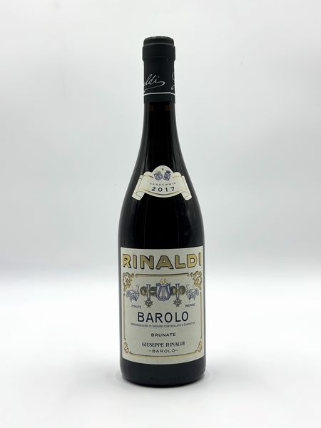 Giuseppe Rinaldi, Barolo, 2017  - Asta Vini Rossi: grandi etichette d'Italia e Francia. Con una selezione di vini bianchi e champagne - Associazione Nazionale - Case d'Asta italiane