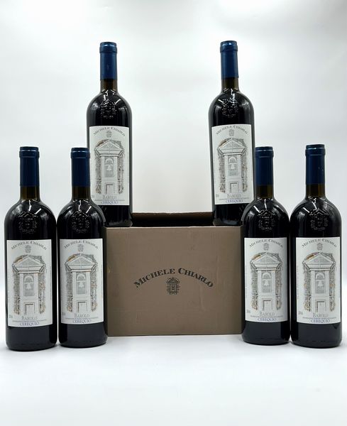 Michele Chiarlo, Barolo Cerequio  - Asta Vini Rossi: grandi etichette d'Italia e Francia. Con una selezione di vini bianchi e champagne - Associazione Nazionale - Case d'Asta italiane