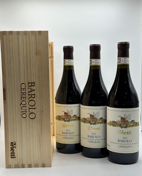 Vietti, Barolo Cerequio, 2018  - Asta Vini Rossi: grandi etichette d'Italia e Francia. Con una selezione di vini bianchi e champagne - Associazione Nazionale - Case d'Asta italiane
