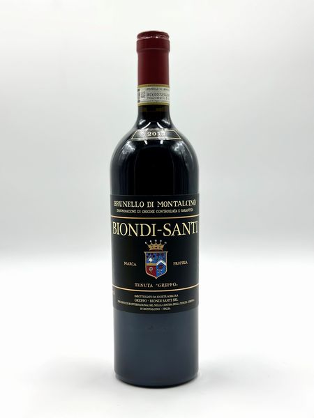 Biondi Santi, Brunello di Montalcino Tenuta Greppo, 2017  - Asta Vini Rossi: grandi etichette d'Italia e Francia. Con una selezione di vini bianchi e champagne - Associazione Nazionale - Case d'Asta italiane