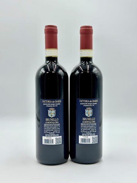 Fattoria Barbi, Brunello di Montalcino  - Asta Vini Rossi: grandi etichette d'Italia e Francia. Con una selezione di vini bianchi e champagne - Associazione Nazionale - Case d'Asta italiane