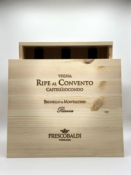 Frescobaldi, Brunello di Montalcino Riserva Vigna Ripe al Convento, 2017  - Asta Vini Rossi: grandi etichette d'Italia e Francia. Con una selezione di vini bianchi e champagne - Associazione Nazionale - Case d'Asta italiane