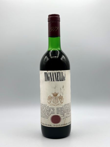 Marchesi Antinori, Tignanello, 1971  - Asta Vini Rossi: grandi etichette d'Italia e Francia. Con una selezione di vini bianchi e champagne - Associazione Nazionale - Case d'Asta italiane