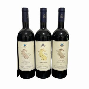 San Giusto a Rentennano, La Ricolma - Verticale 2010-2019  - Asta Vini Rossi: grandi etichette d'Italia e Francia. Con una selezione di vini bianchi e champagne - Associazione Nazionale - Case d'Asta italiane