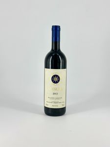 Tenuta San Guido Bolgheri, Sassicaia, 2013  - Asta Vini Rossi: grandi etichette d'Italia e Francia. Con una selezione di vini bianchi e champagne - Associazione Nazionale - Case d'Asta italiane