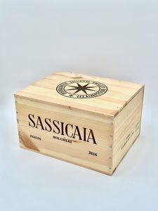Tenuta San Guido Bolgheri, Sassicaia, 2016  - Asta Vini Rossi: grandi etichette d'Italia e Francia. Con una selezione di vini bianchi e champagne - Associazione Nazionale - Case d'Asta italiane