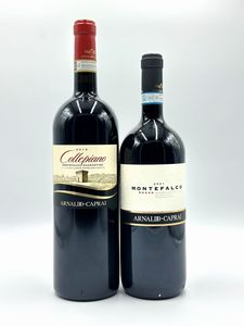 Arnaldo Caprai, Montefalco Sangrantino Collepiano - Montefalco Rosso  - Asta Vini Rossi: grandi etichette d'Italia e Francia. Con una selezione di vini bianchi e champagne - Associazione Nazionale - Case d'Asta italiane