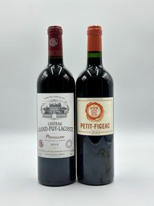 Chteau Petit Figeac - Chteau Grand Puy Lacoste, 2015-2016  - Asta Vini Rossi: grandi etichette d'Italia e Francia. Con una selezione di vini bianchi e champagne - Associazione Nazionale - Case d'Asta italiane