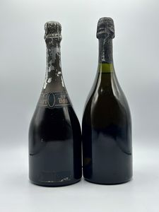 Mot & Chandon, Dom Prignon Brut Vintage 1973 - Dom Ruinart Blanc de Blancs Brut 1973  - Asta Vini Rossi: grandi etichette d'Italia e Francia. Con una selezione di vini bianchi e champagne - Associazione Nazionale - Case d'Asta italiane