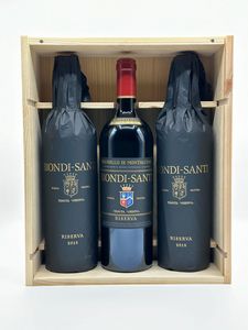 Biondi Santi, Brunello di Montalcino Riserva, 2015  - Asta Vini Rossi: grandi etichette d'Italia e Francia. Con una selezione di vini bianchi e champagne - Associazione Nazionale - Case d'Asta italiane