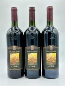 Castello Banfi, Brunello di Montalcino, 2003  - Asta Vini Rossi: grandi etichette d'Italia e Francia. Con una selezione di vini bianchi e champagne - Associazione Nazionale - Case d'Asta italiane