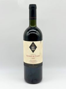 Marchesi Antinori, Tenuta Guado al Tasso Bolgheri Superiore  - Asta Vini Rossi: grandi etichette d'Italia e Francia. Con una selezione di vini bianchi e champagne - Associazione Nazionale - Case d'Asta italiane