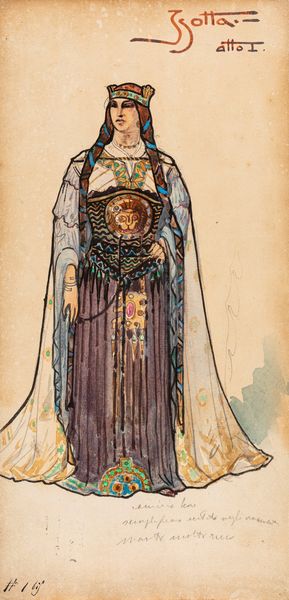 Alfredo Edel : Tristano e Isotta  - Asta Fumetti: Tavole e Illustrazioni Originali - Associazione Nazionale - Case d'Asta italiane