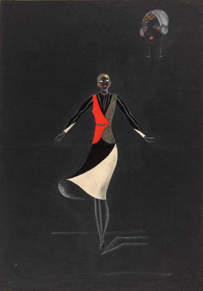 Madin : Abito femminile  - Asta Fumetti: Tavole e Illustrazioni Originali - Associazione Nazionale - Case d'Asta italiane