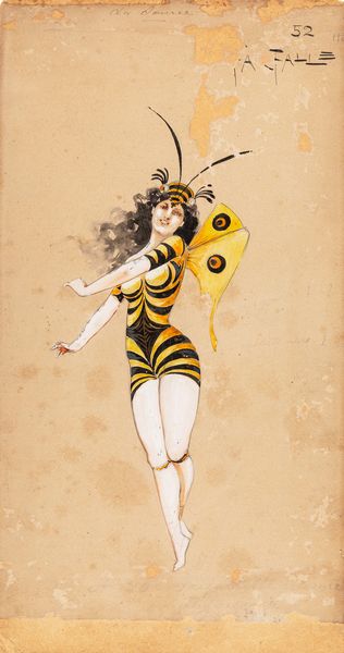 Aleardo Villa : Sogno di una notte di mezza estate - Farfalle  - Asta Fumetti: Tavole e Illustrazioni Originali - Associazione Nazionale - Case d'Asta italiane