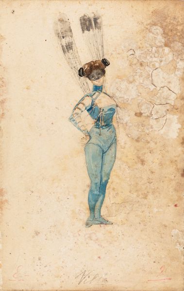 Aleardo Villa : Libellula e Orchidea  - Asta Fumetti: Tavole e Illustrazioni Originali - Associazione Nazionale - Case d'Asta italiane