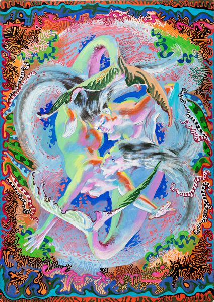 Giorgio De Gaspari : Sirene sulle rive  - Asta Fumetti: Tavole e Illustrazioni Originali - Associazione Nazionale - Case d'Asta italiane