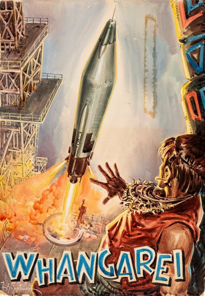 Alvaro Mairani : Intrepido - Whangarei  - Asta Fumetti: Tavole e Illustrazioni Originali - Associazione Nazionale - Case d'Asta italiane