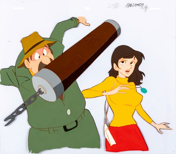 Studio Tokyo Movie Shinsha : Lupin III  - Asta Fumetti: Tavole e Illustrazioni Originali - Associazione Nazionale - Case d'Asta italiane