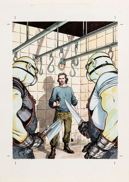 Enea Riboldi : Dampyr - Gli insaziabili  - Asta Fumetti: Tavole e Illustrazioni Originali - Associazione Nazionale - Case d'Asta italiane