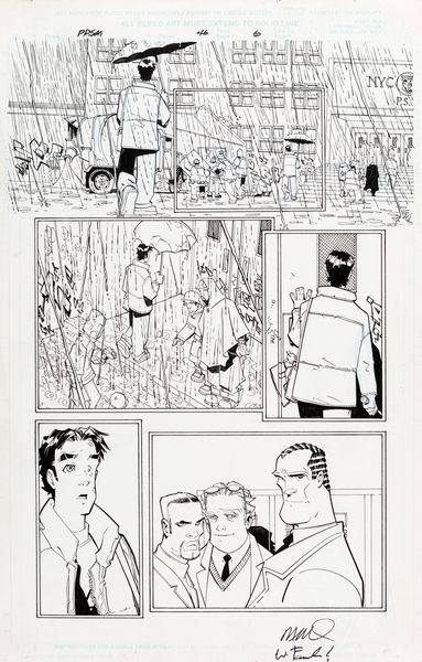 Humberto Ramos : Peter Parker: Spider-Man - A Death in the Family  - Asta Fumetti: Tavole e Illustrazioni Originali - Associazione Nazionale - Case d'Asta italiane