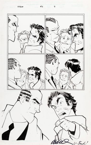 Humberto Ramos : Peter Parker: Spider-Man - A Death in the Family  - Asta Fumetti: Tavole e Illustrazioni Originali - Associazione Nazionale - Case d'Asta italiane