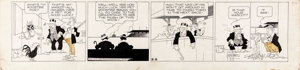 George McManus : Bringing Up Father  - Asta Fumetti: Tavole e Illustrazioni Originali - Associazione Nazionale - Case d'Asta italiane